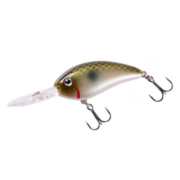 Bomber Gen 2 Fat Free Fingerling Crankbait-Green Pearl Shad-