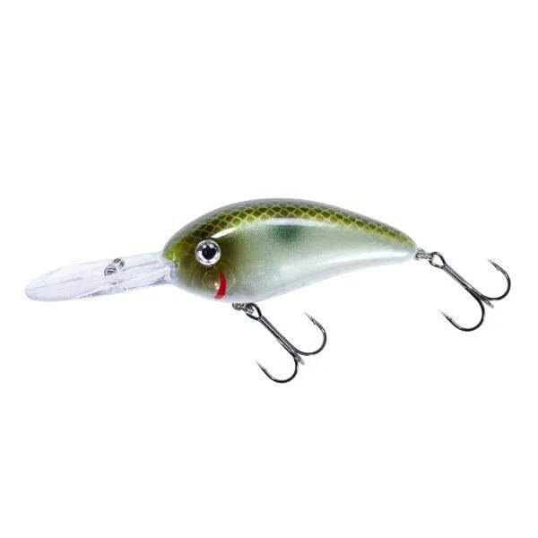 Bomber Gen 2 Fat Free Shad Crankbait-Green Pearl Shad-