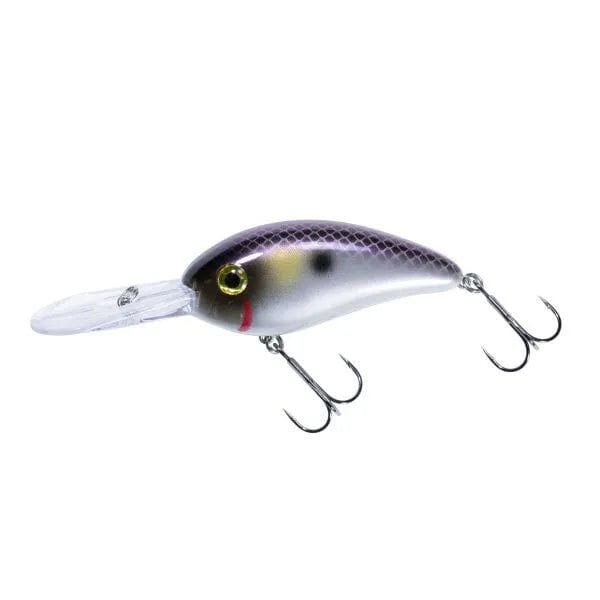 Bomber Gen 2 Fat Free Shad Crankbait-Purple Pearl Ayu-