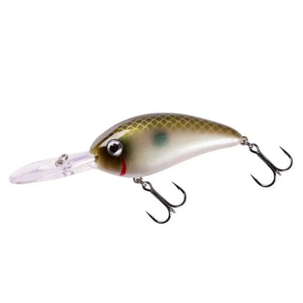 Bomber Gen 2 Fat Free Shad Jr. Crankbait-Green Pearl Shad-