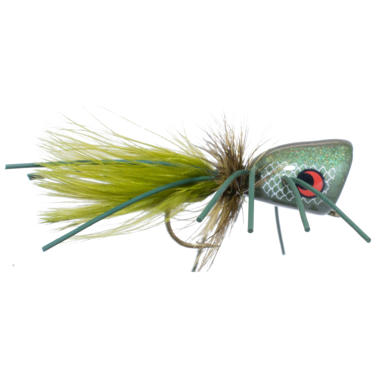 BoogleBug Boogle Popper-#4-Mossy Green-