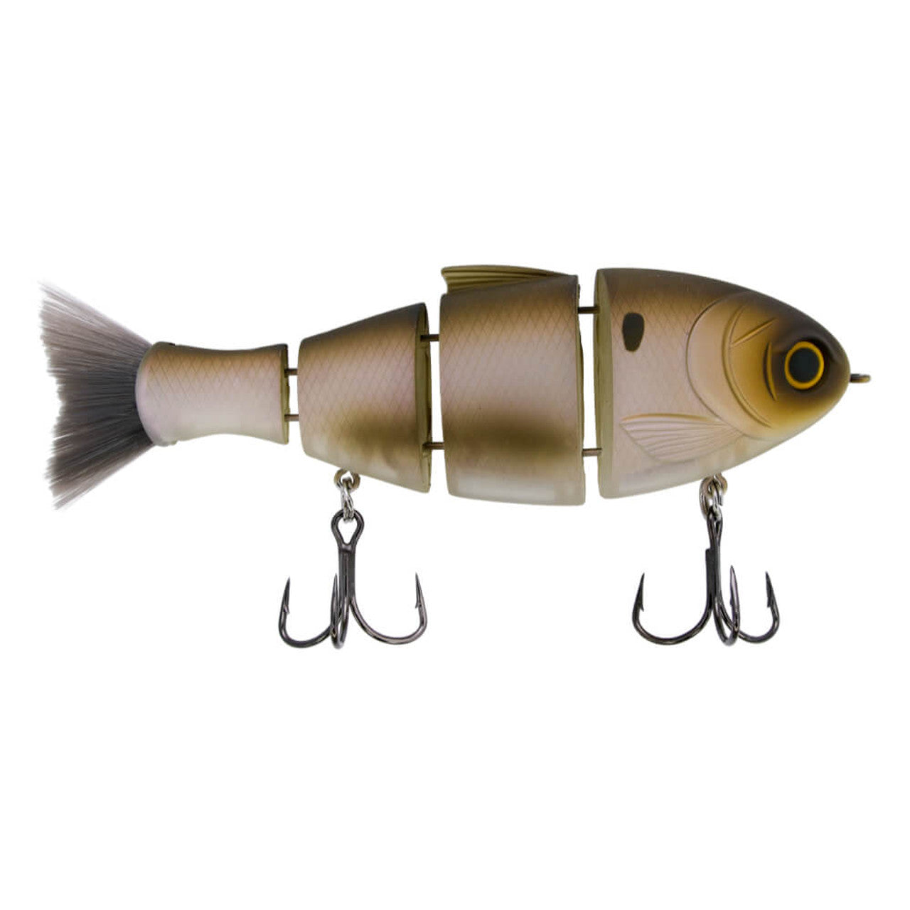 Bucca Brand 5" Bull Shad-Matte Shad-