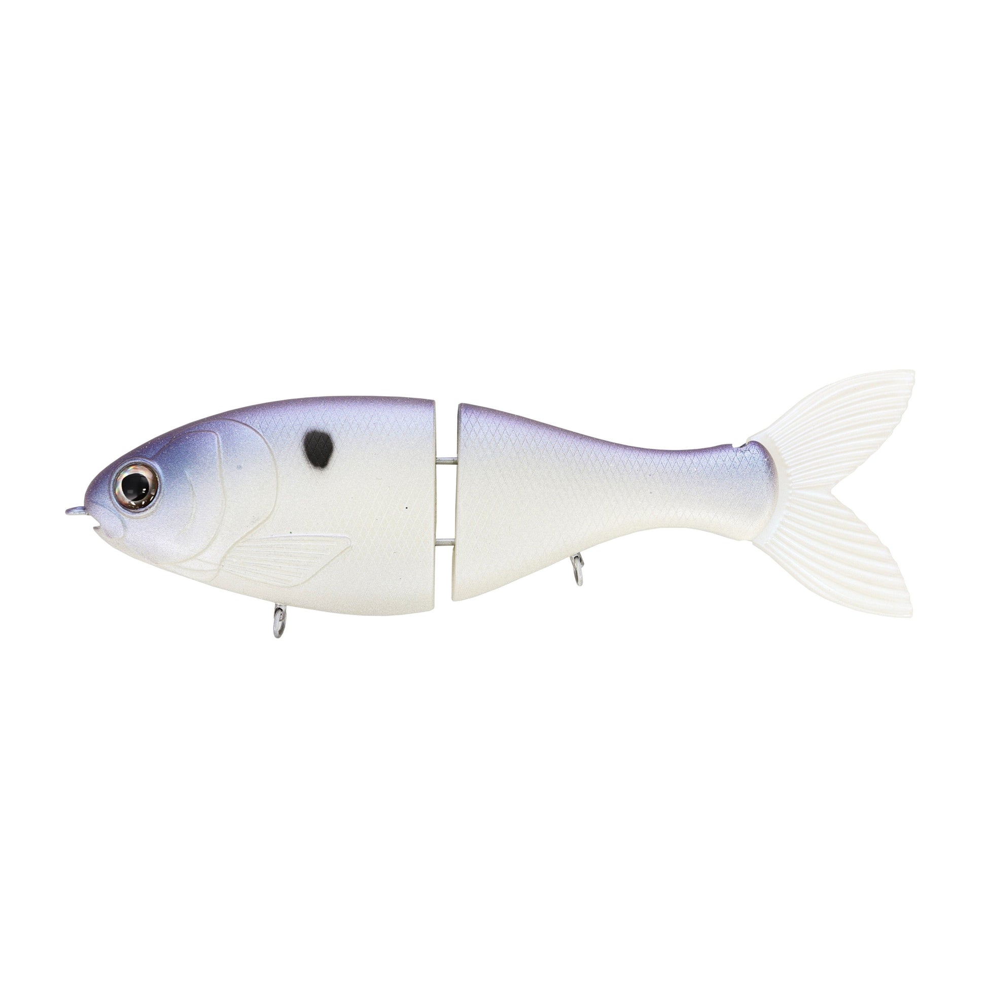 Bucca Brand 6" Trick Shad Glimmer Bone 6" 