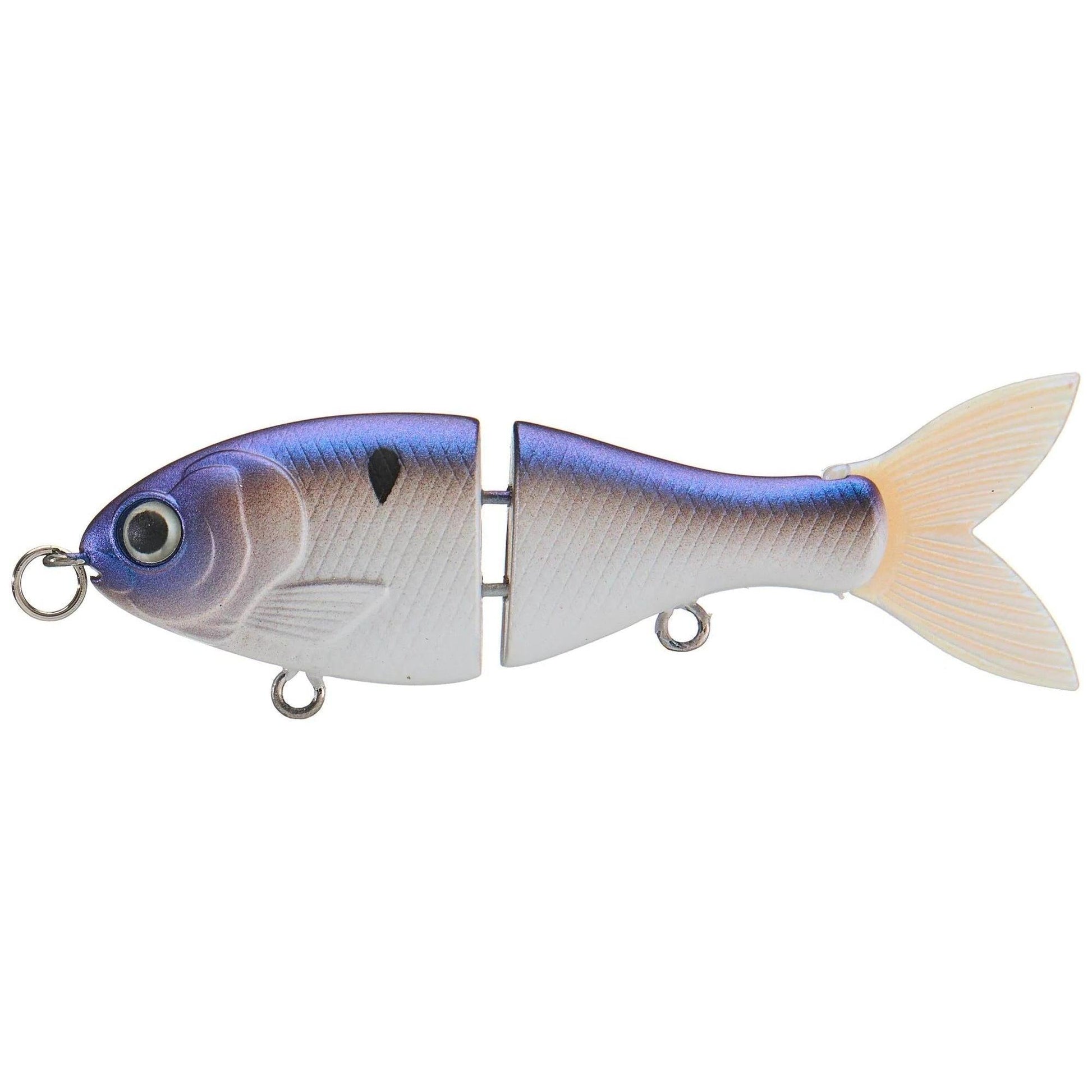 Bucca Brand BFS Trick Shad 2.5" Glimmer Bone 