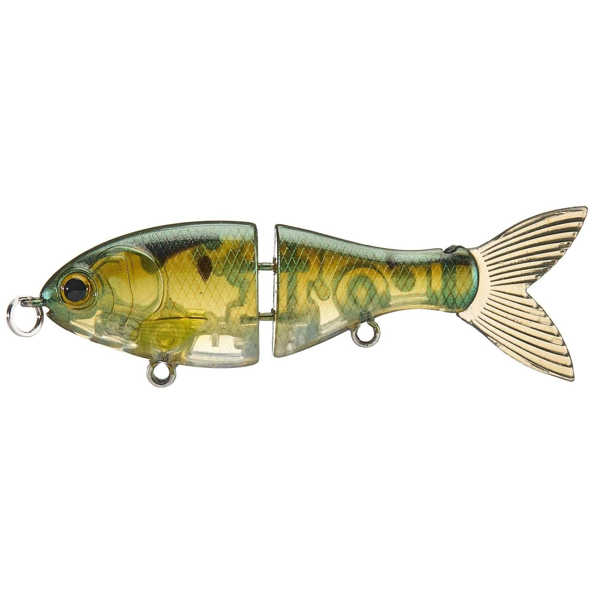 Bucca Brand BFS Trick Shad 2.5" Green Gizzard 
