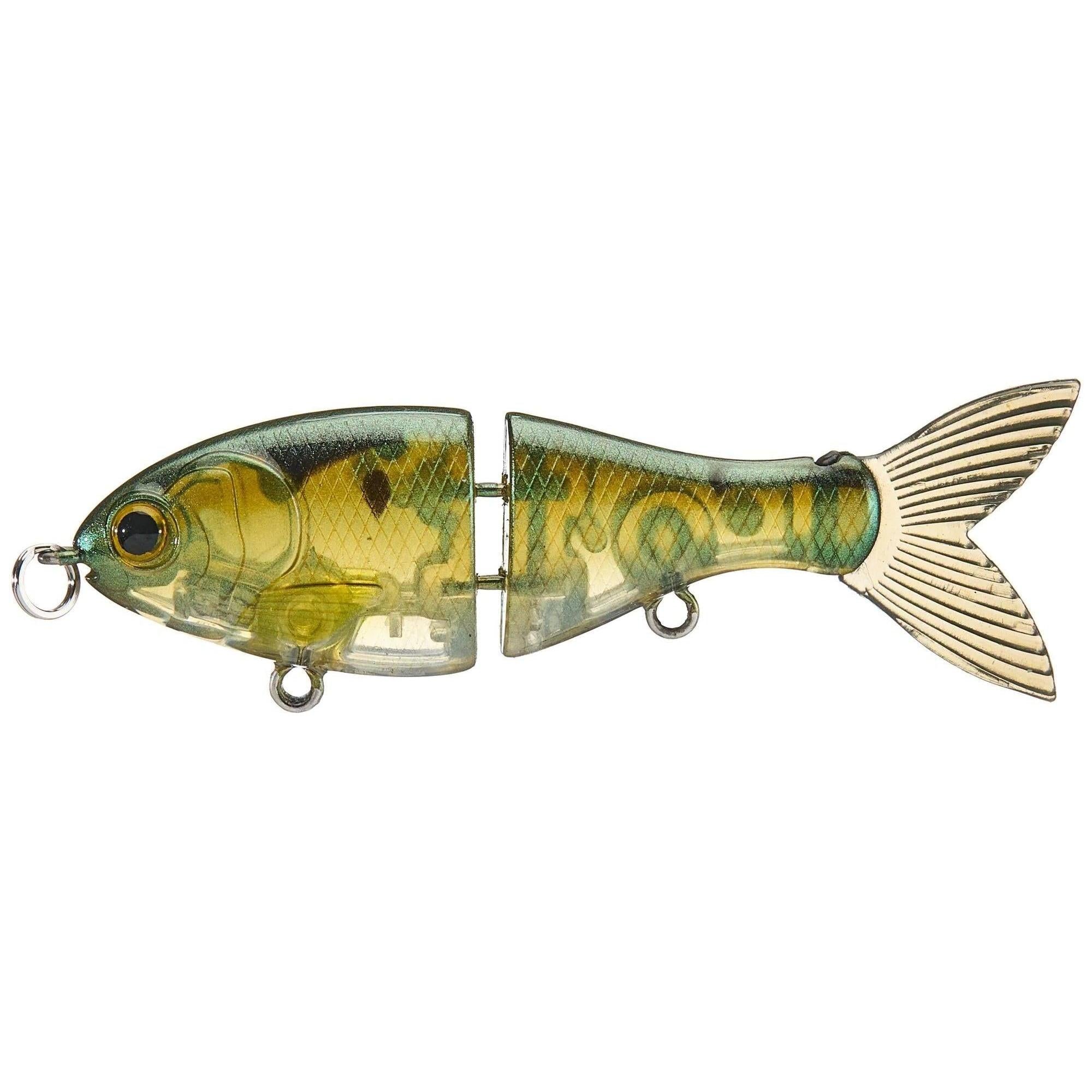 Bucca Brand BFS Trick Shad 2.5" Green Gizzard 