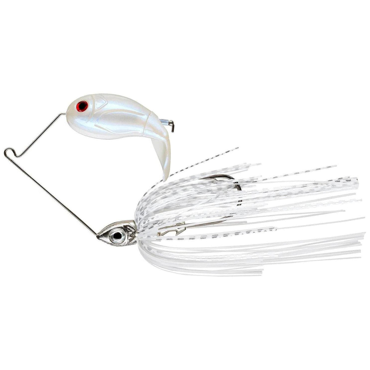 Buckeye Lures Bubbler Blade White