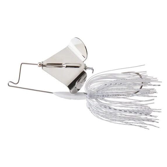 Buckeye Lures Buzzerk Single Bladed Buzzbait-White-1/4oz-
