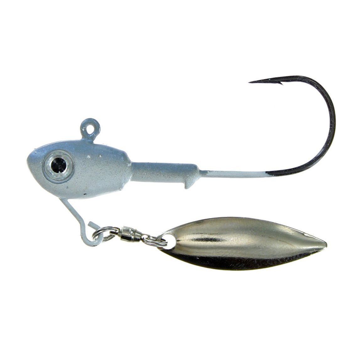 Buckeye Lures Su-Spin Underspin-Albino-1/2 oz 5/0-