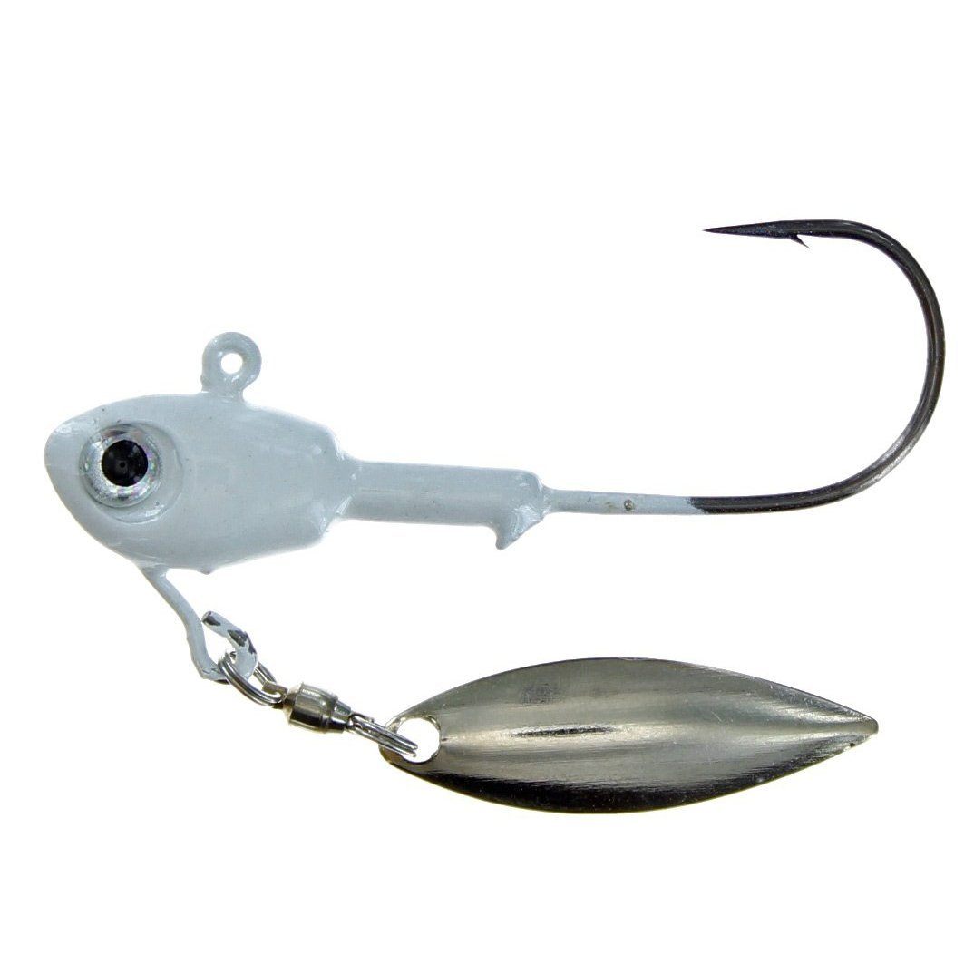 Buckeye Lures Su-Spin Underspin-Pearl-1/2 oz 5/0-