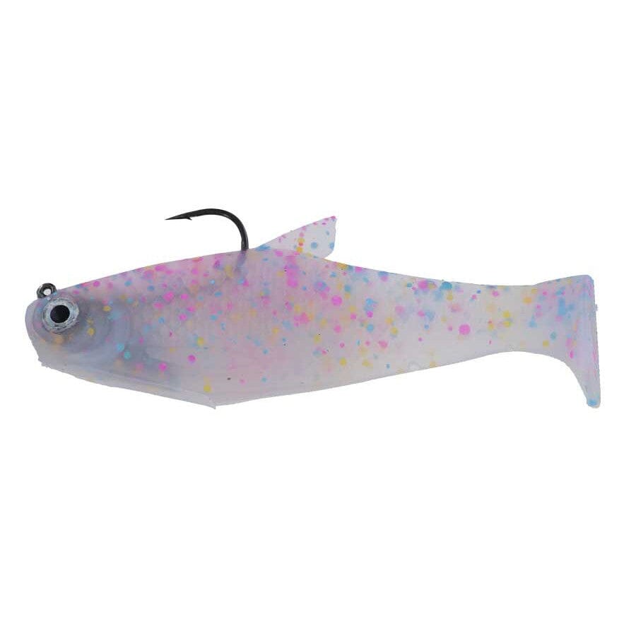 Bull Shad Bacca Burrito Swimbait 6" Med. Sink Lucky Charms 