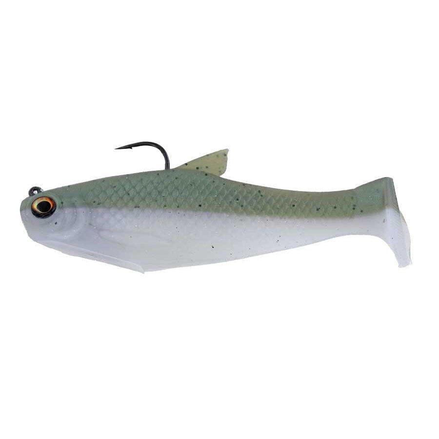 Bull Shad Bacca Burrito Swimbait 6" Med. Sink Thredfin 