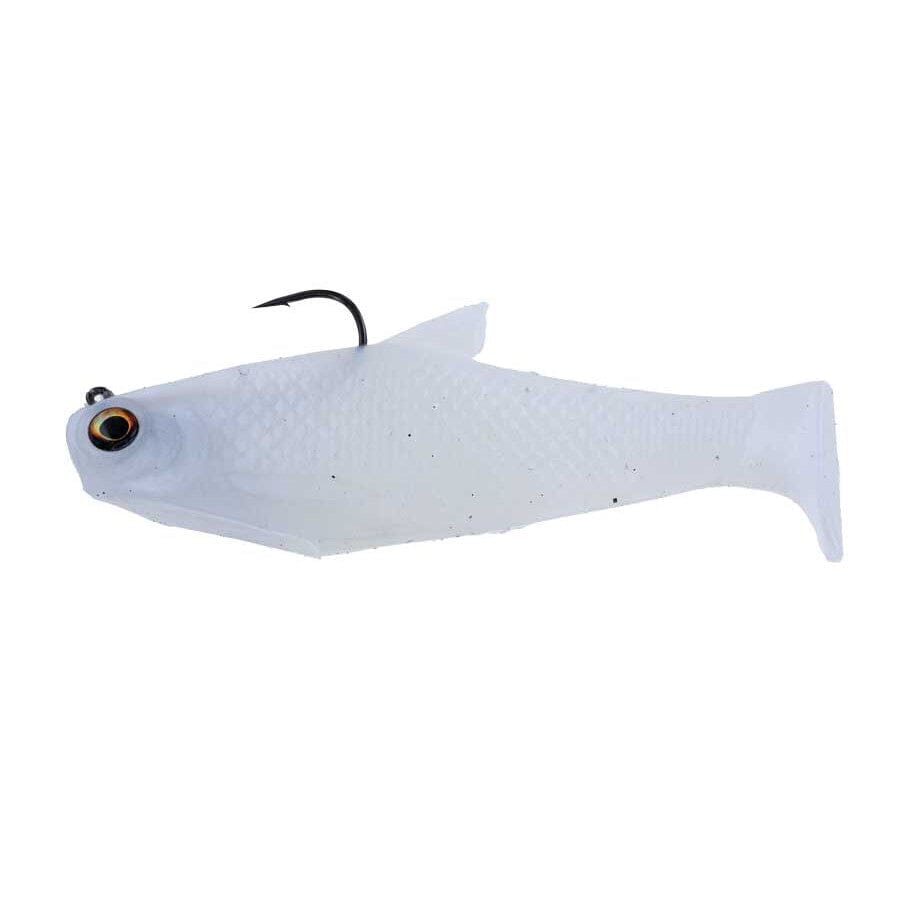 Bull Shad Bacca Burrito Swimbait 6" Med. Sink Pearl 