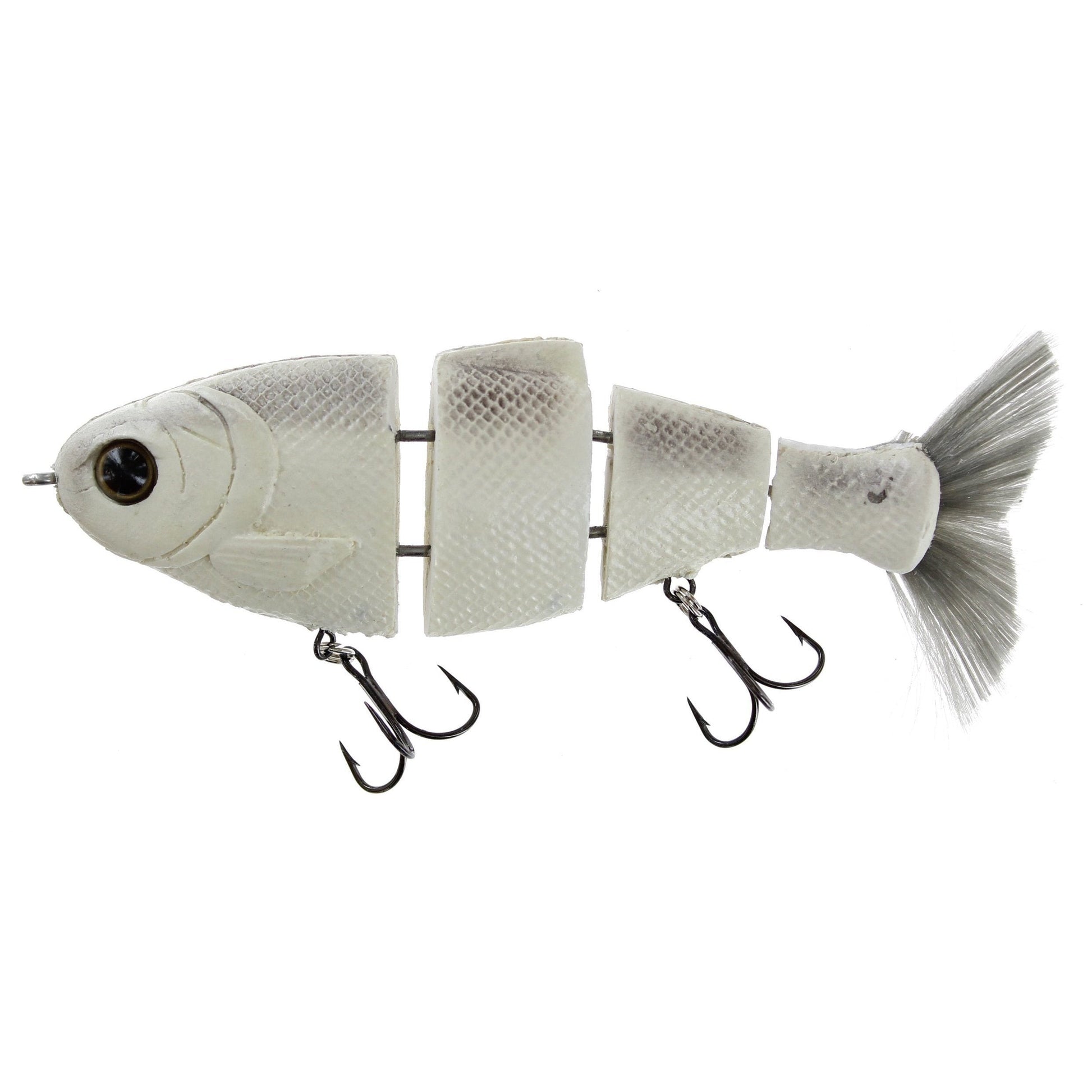 Bull Shad Swimbait Slow Sink-4"-Dirty White-