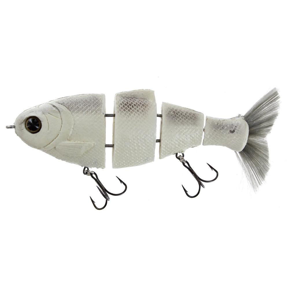 Bull Shad Swimbait Slow Sink 4" Dirty White 