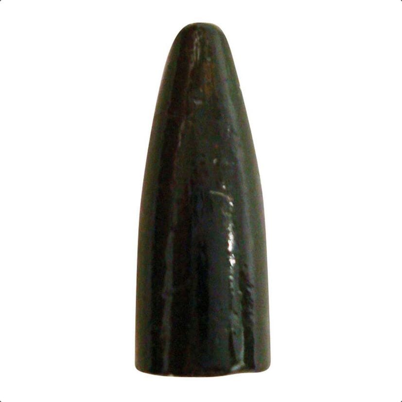 Bullet Weights Painted Black Lead Worm Weight 