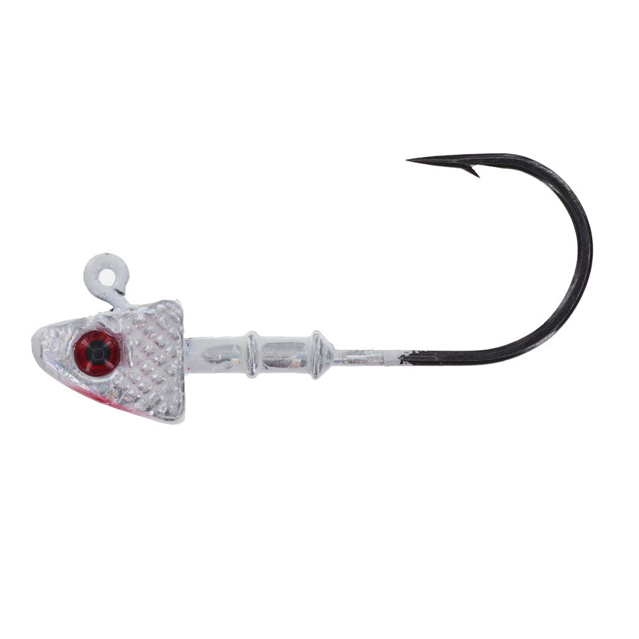 Captain Mack Mini Mack Jigheads 5pk Pearl 1/4oz 3/0 