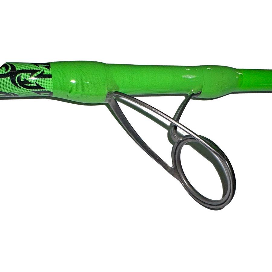 Catch The Fever Hellcat Revenge Rod Green-Spinning 7'6" Medium Heavy-