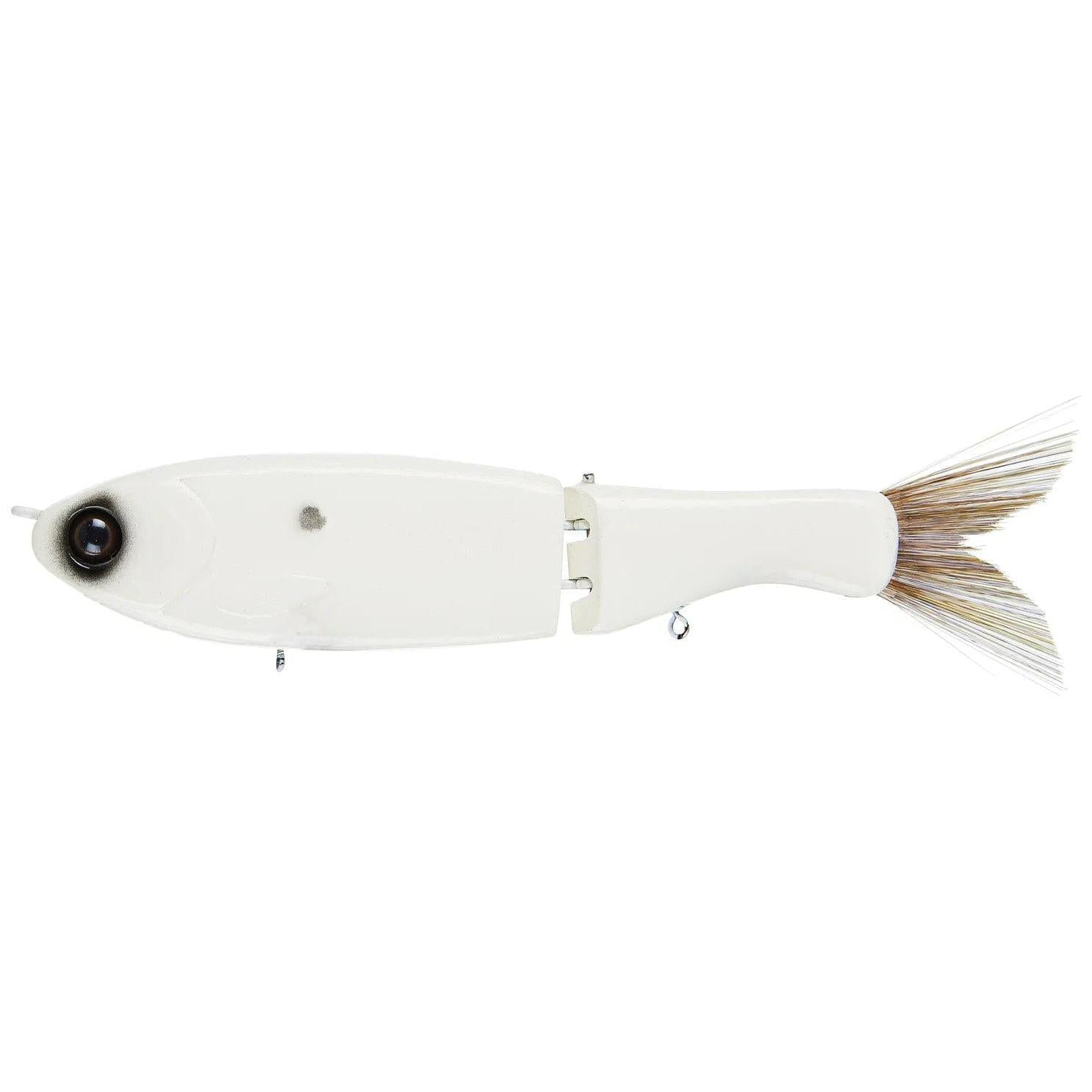 Clutch Swimbait Darter Glide Bait-Bone-