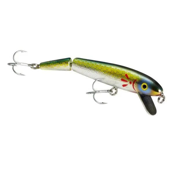 Cotton Cordell Cj9 Jointed Red Fin-Black Chrome Herring-