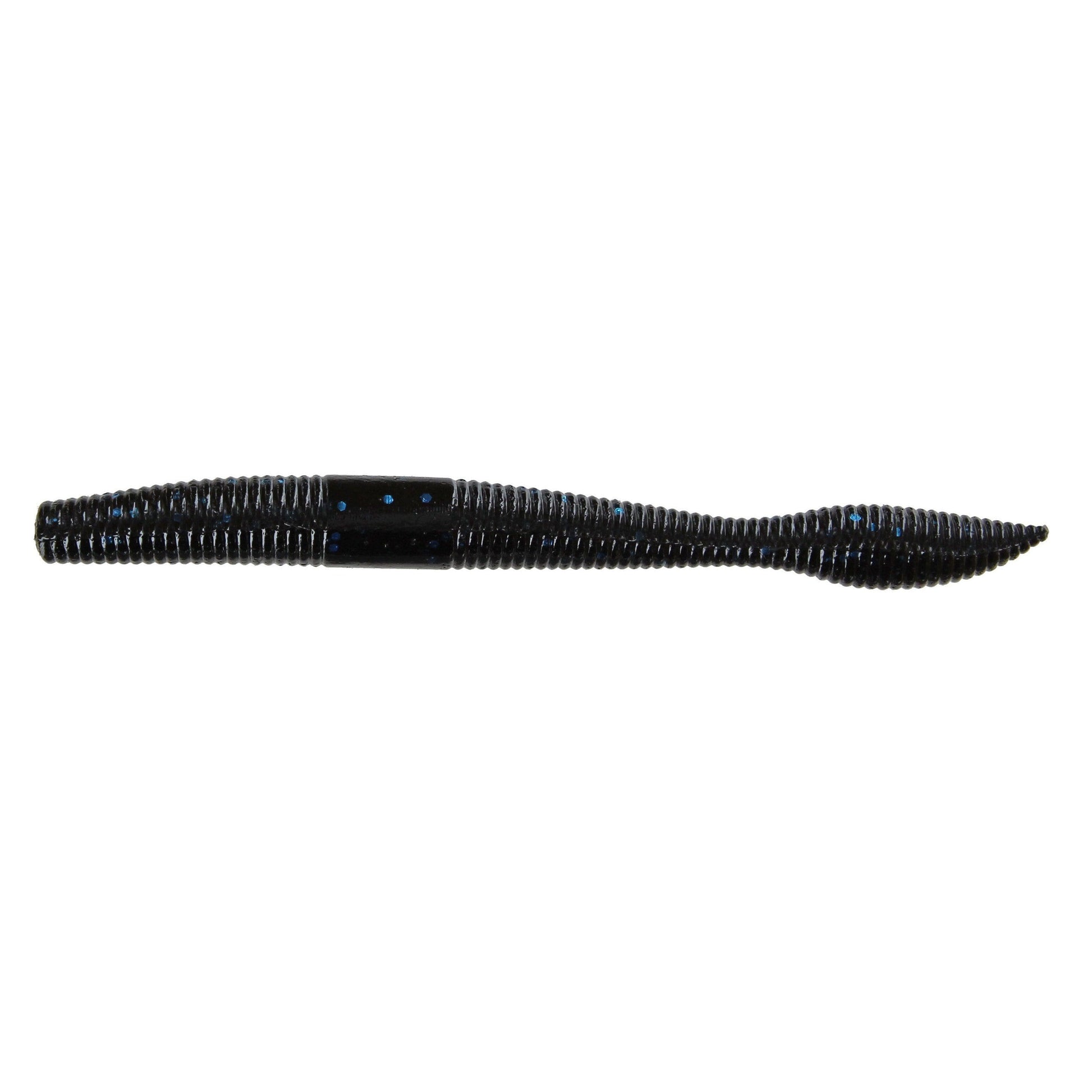 Daiwa Neko Fat Worm-Black And Blue Flake-4" 10pk-