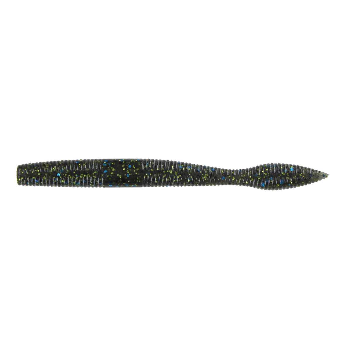 Daiwa Neko Fat Worm Smoke/Black Blue & Chartreuse 4" 10pk 