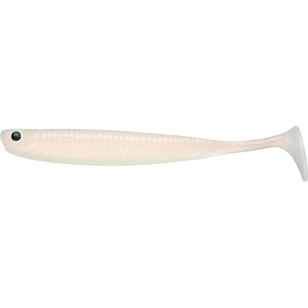 Damiki Anchovy Shad Paddle 4" Pearl White 