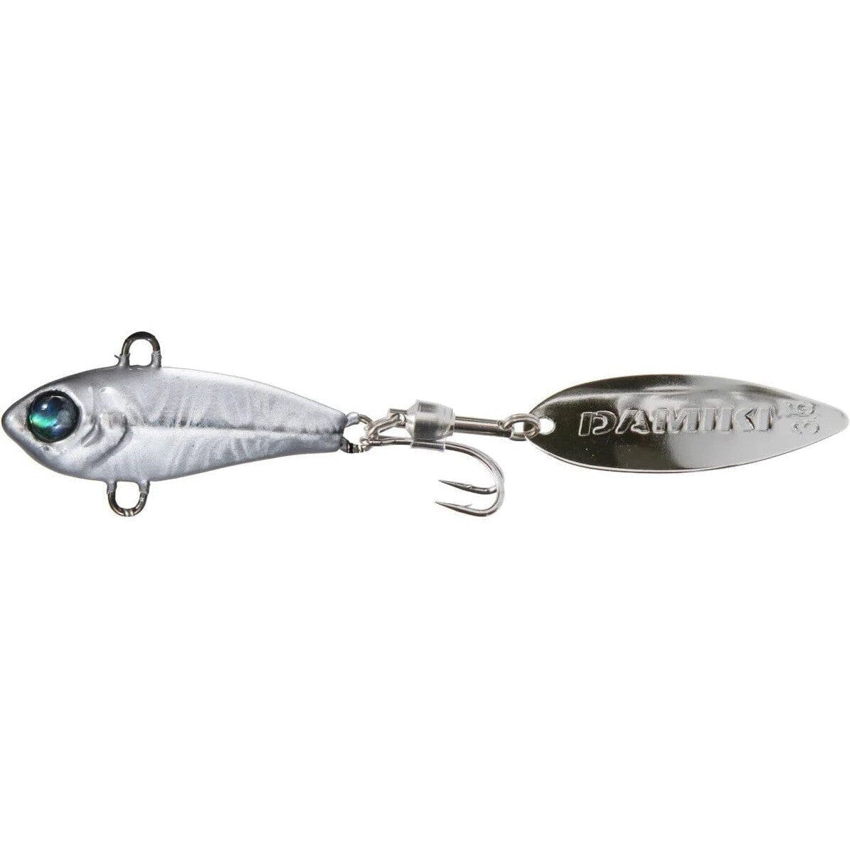 Damiki Axe Blade Tail Spinner-Holo Silver-3/4oz-