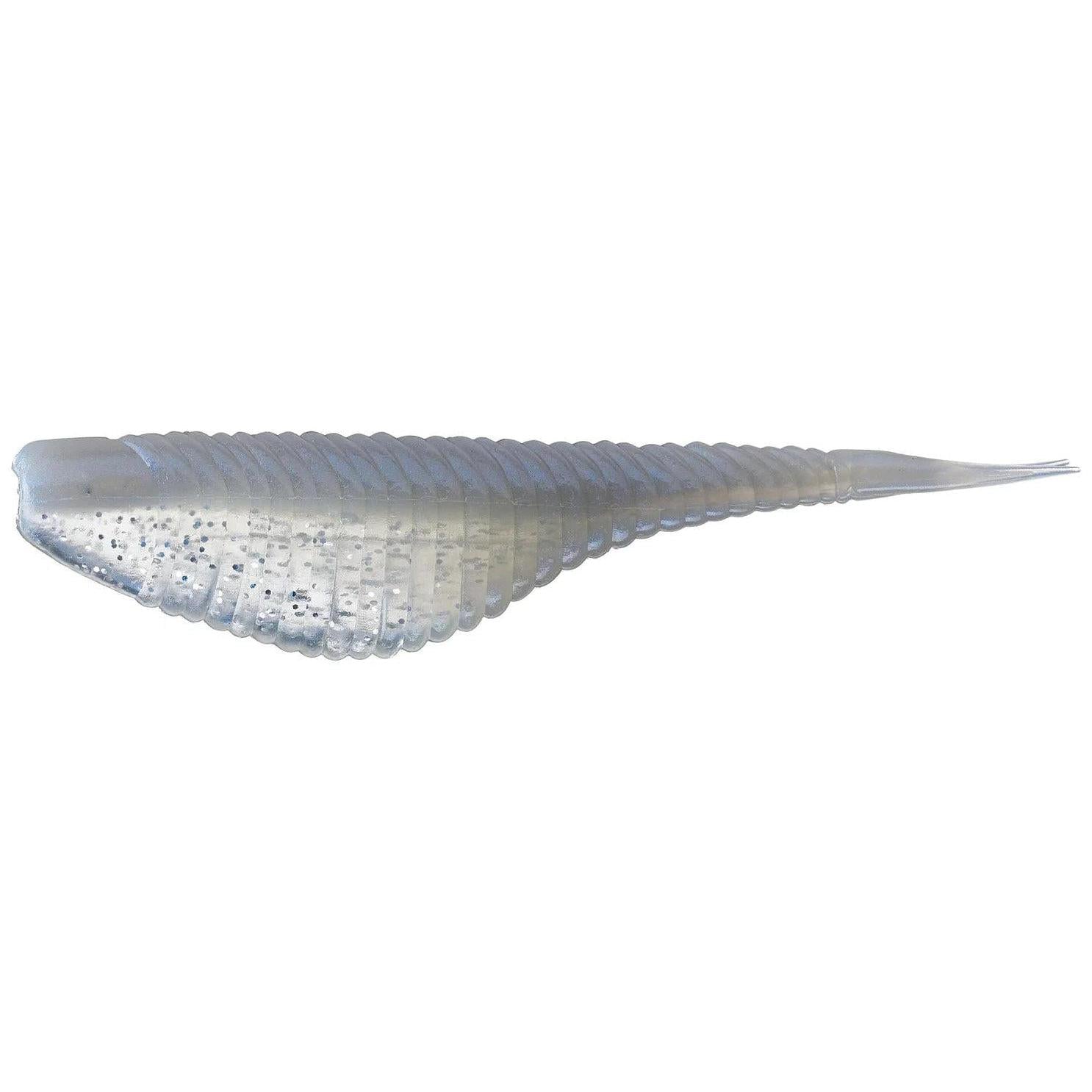 Damiki Fat Armor Shad-Pb Silver-3.8" 7pk-