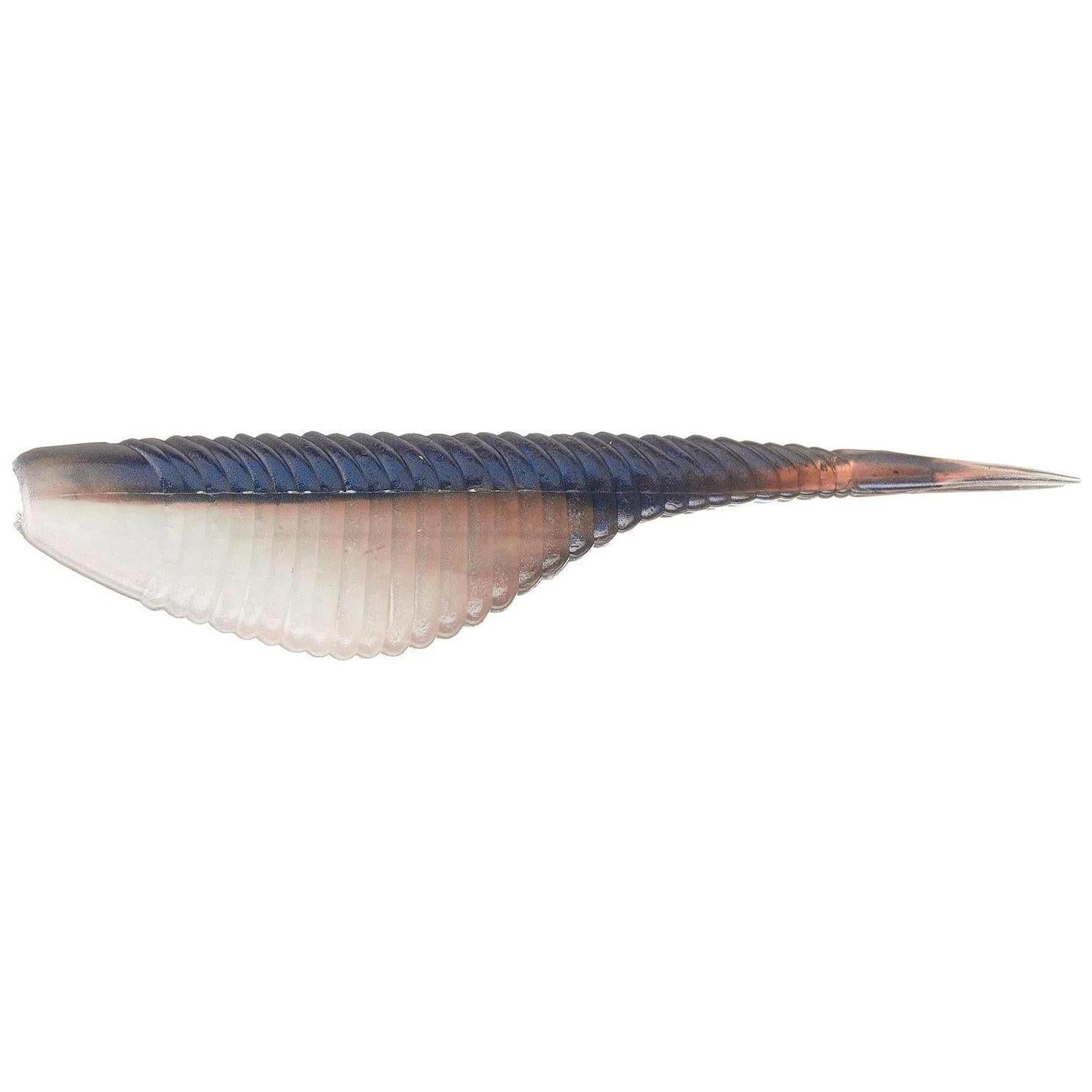 Damiki Fat Armor Shad-Rp Blue Pearl-3.8" 7pk-