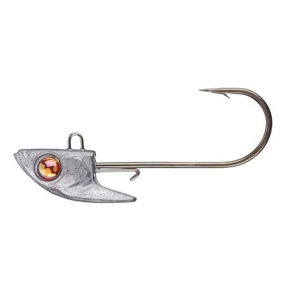 Damiki Rig Jig Heads-Unpainted-1/8 1/0 3pk-