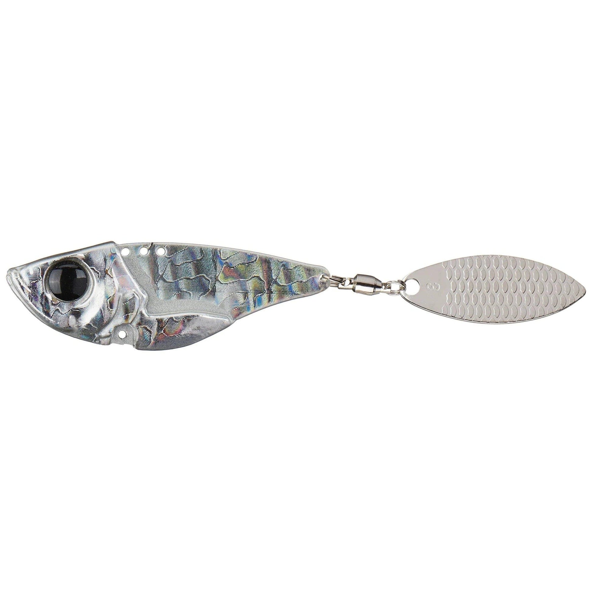 Damiki Vault Blade Tail Spinner-Holo Silver-42 1/4 oz-