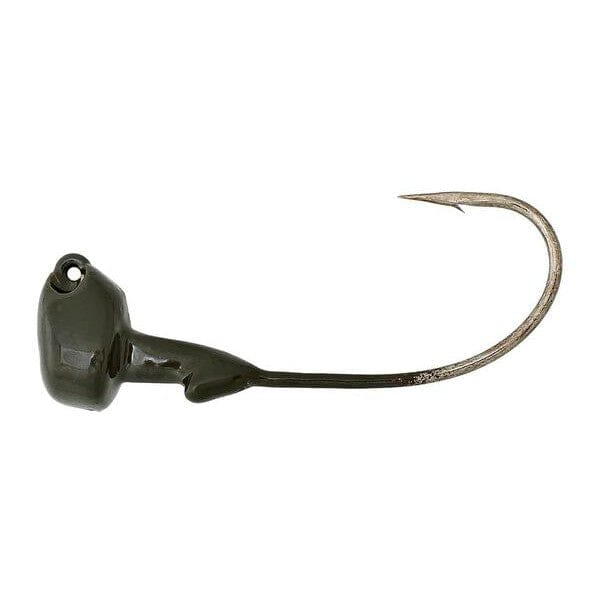 Davis Baits Shakey Head Elite Std 5pk Green Pumpkin 1/4oz 