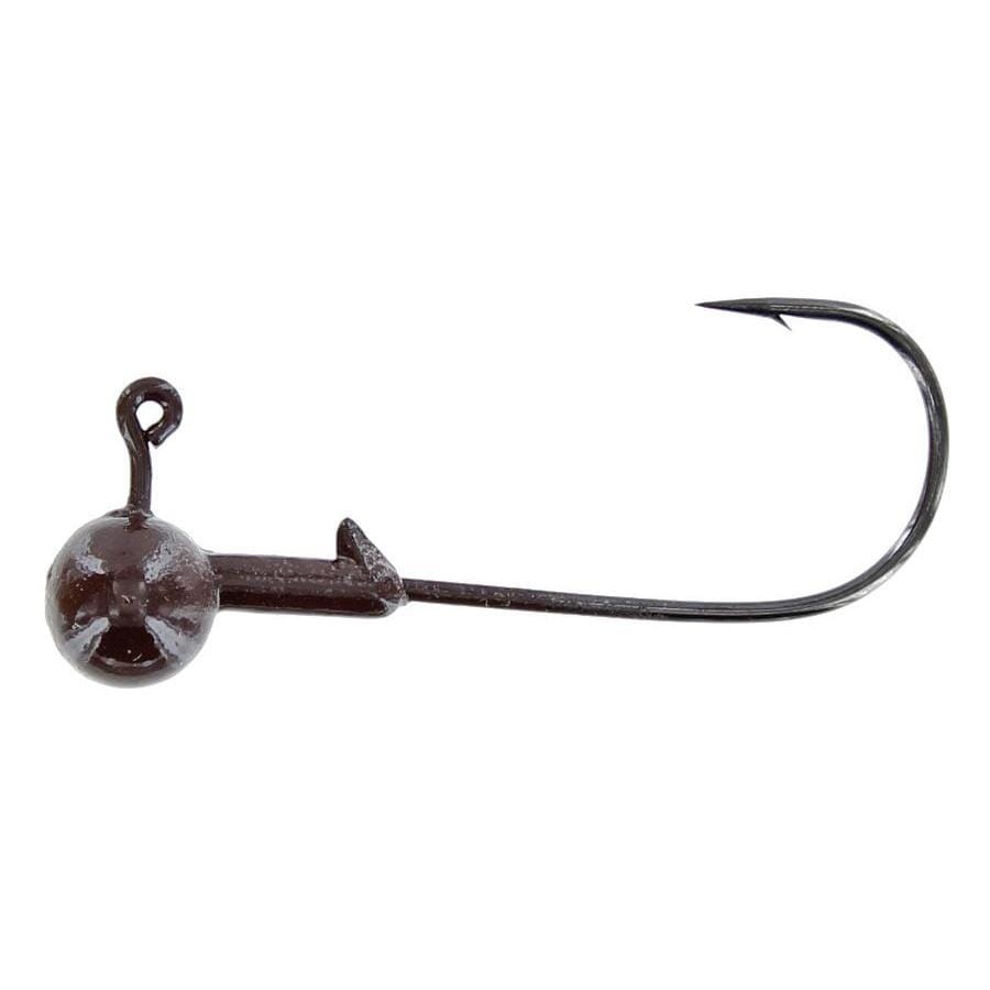 Davis Shaky Head Jighead 5Pk-1/8 oz-Brown-