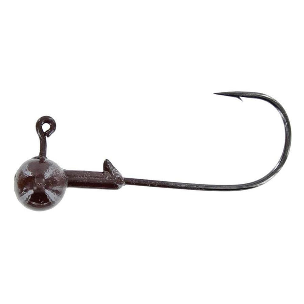 Davis Shaky Head Jighead 5Pk 1/4 oz Brown 