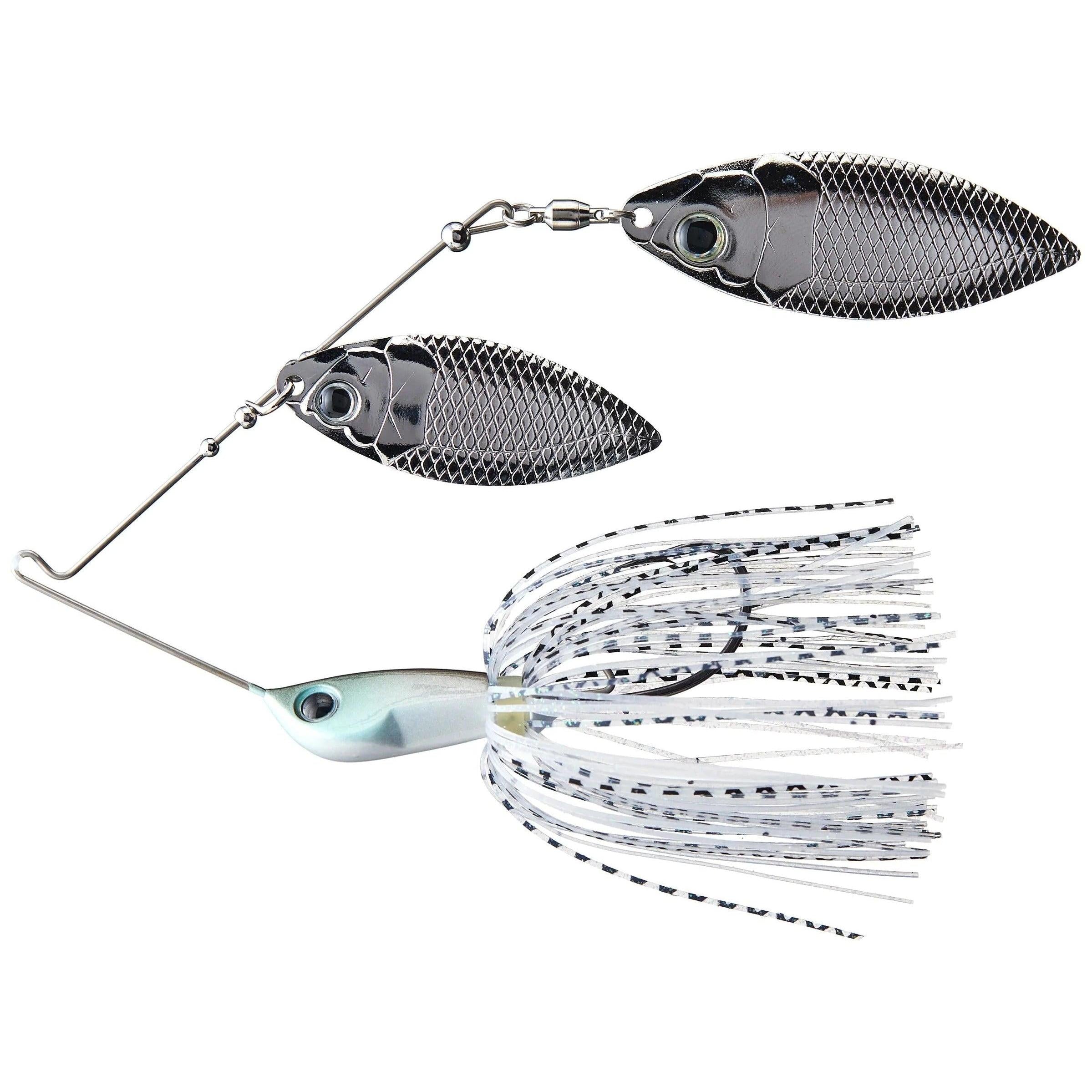 Deps B Custom Double Willow Spinnerbait Green Crystal #16