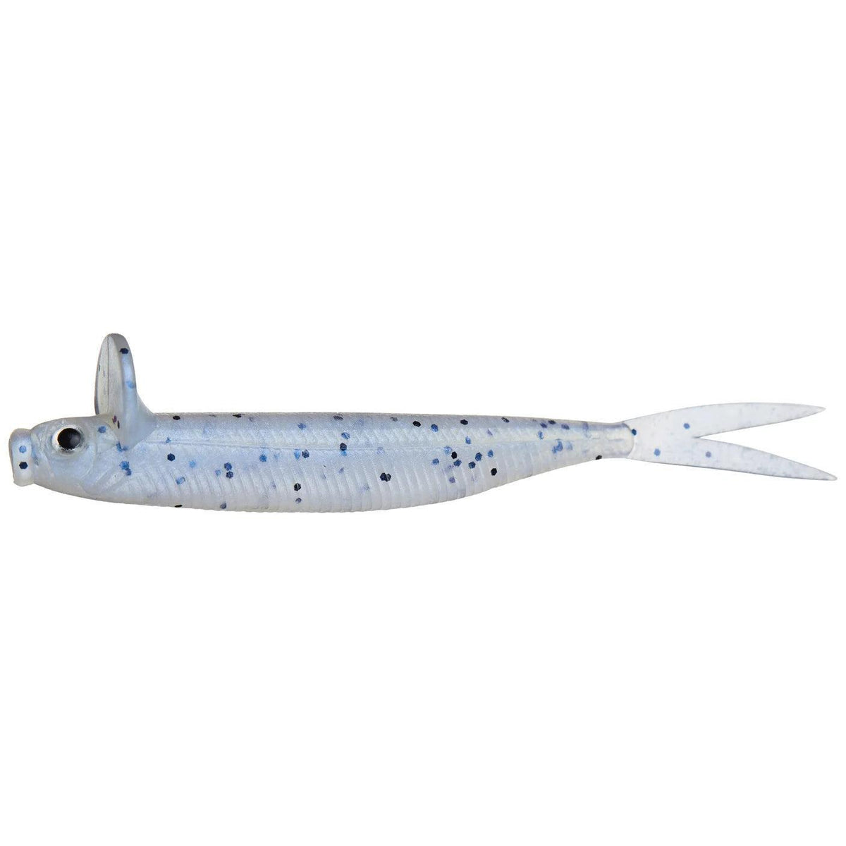 Deps Frilled Shad Blue Glimmer 128 
