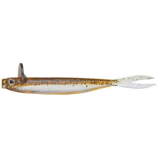 Deps Frilled Shad Champagne Pepper/Neon Pearl 114 