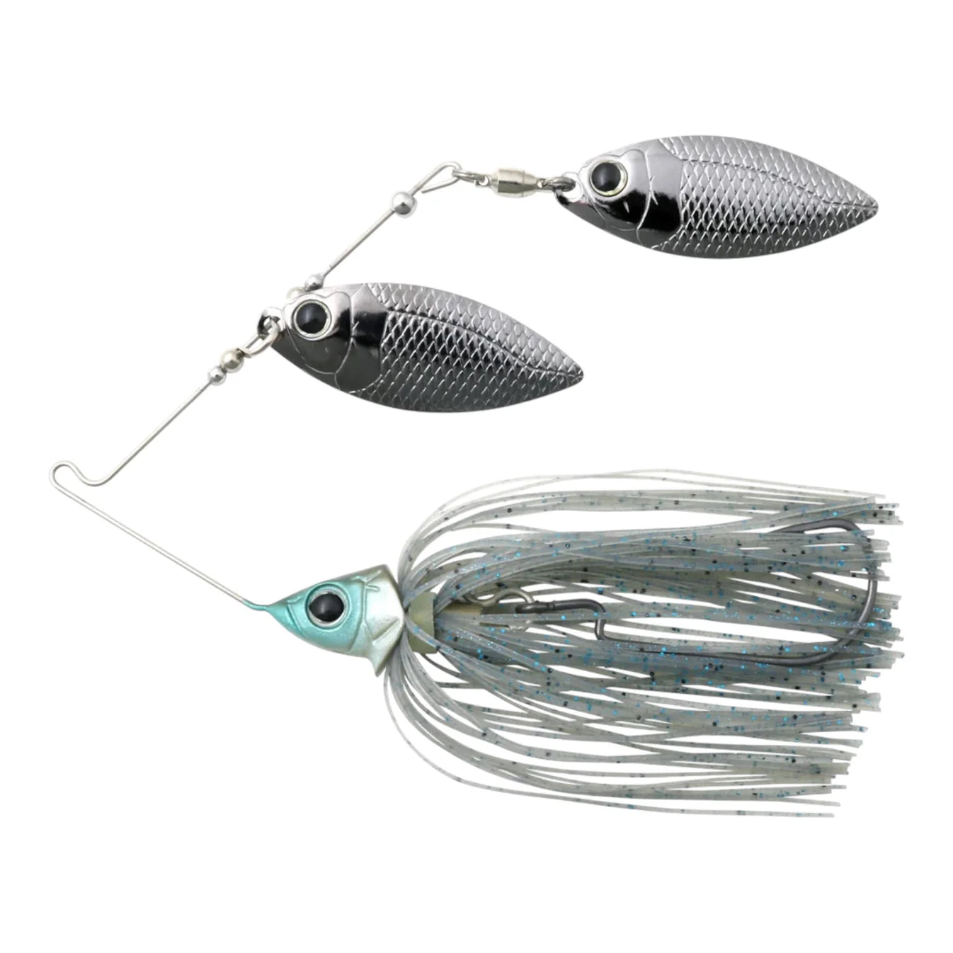 Deps Glide Head Double Willow Spinnerbait Blue Smoke #03 