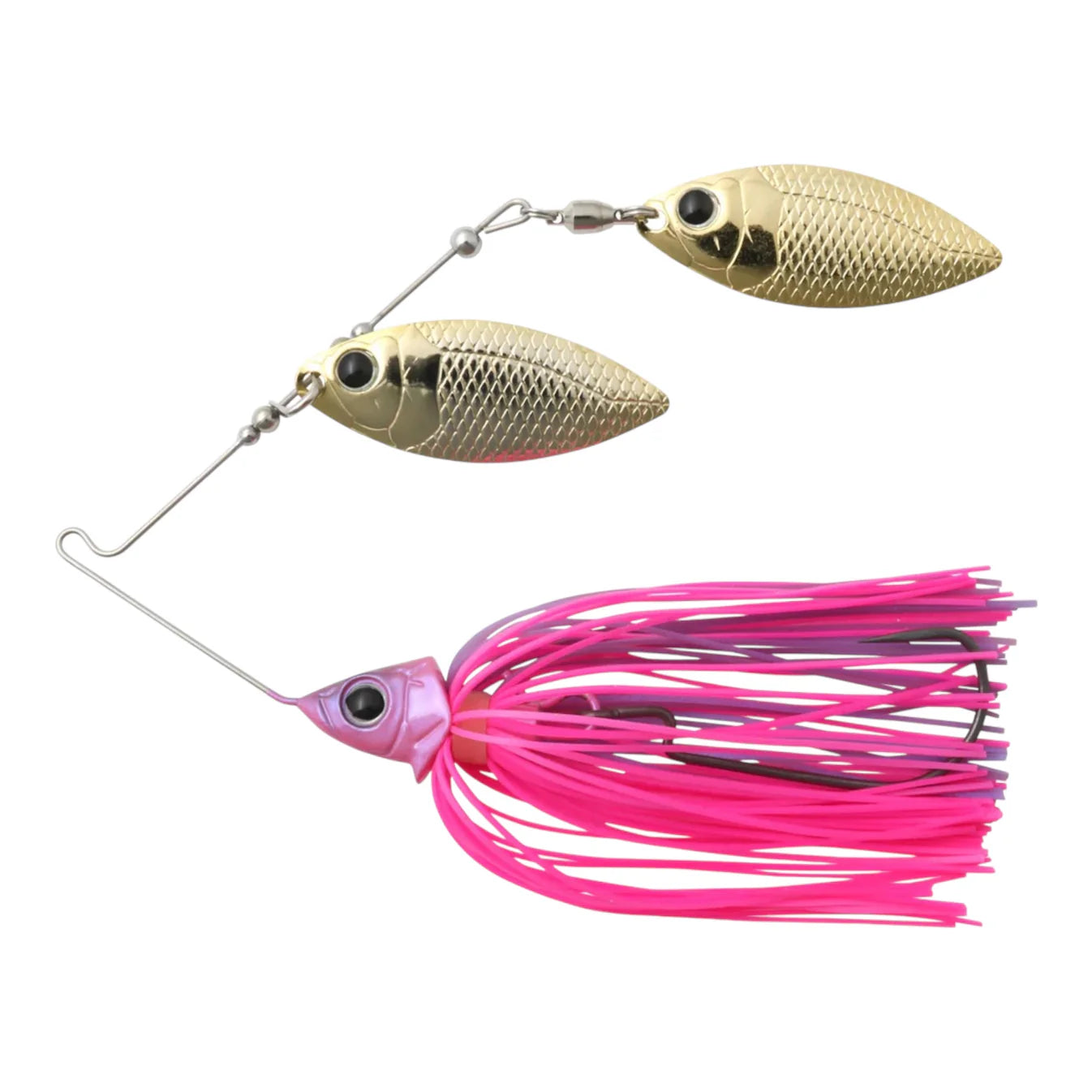 Deps Glide Head Double Willow Spinnerbait Bubblegum Pro Blue #24 