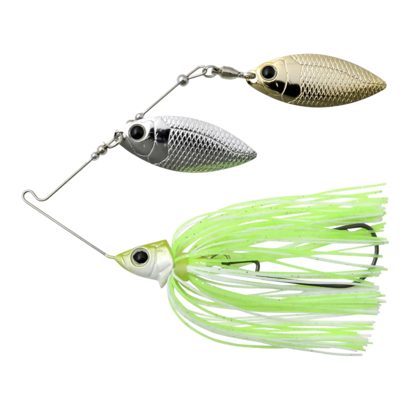 Deps Glide Head Double Willow Spinnerbait Dead Glass #10 