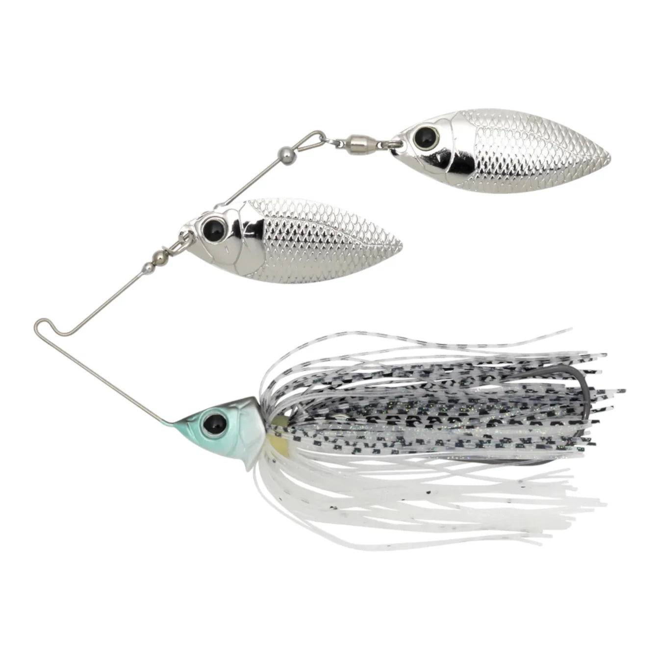 Deps Glide Head Double Willow Spinnerbait Green Crystal #16 