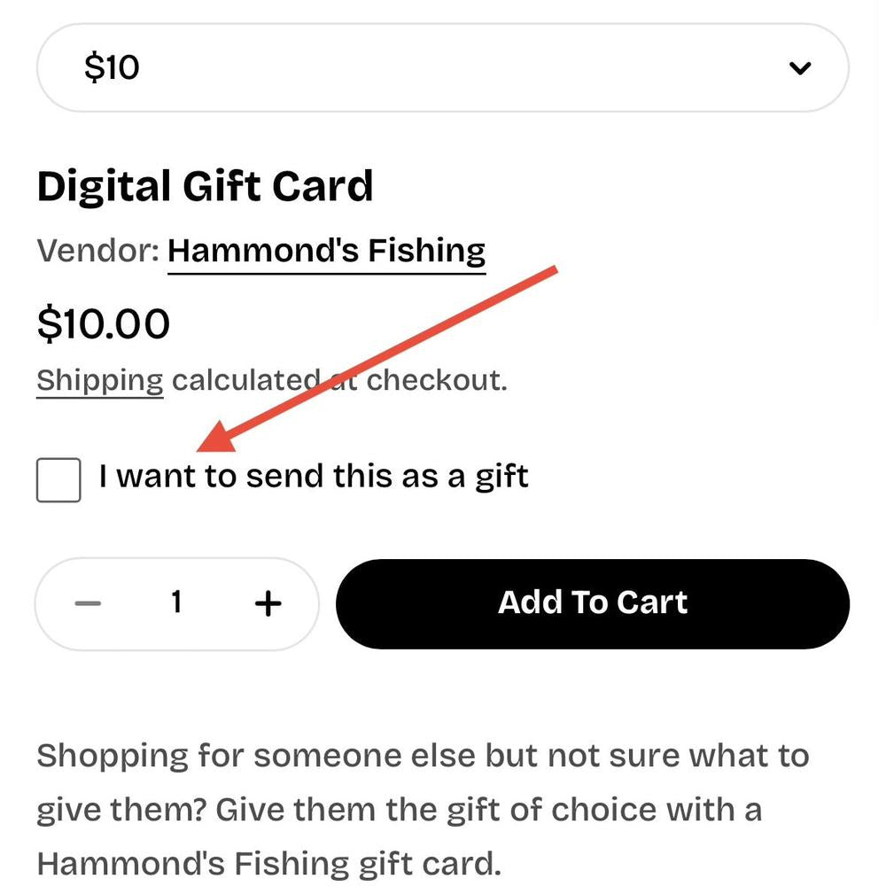 Digital Gift Card 