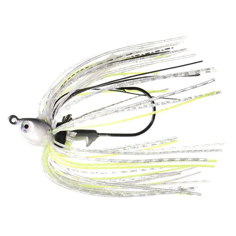 Dirty Jigs Finesse Swim Jig-Chartreuse Shad-1/4 oz-