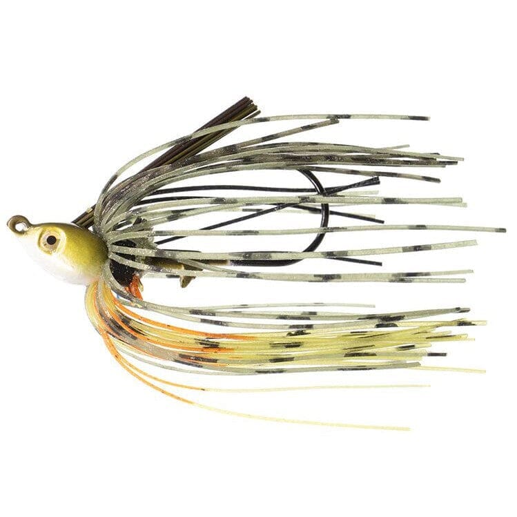 Dirty Jigs Finesse Swim Jig-Yellow Perch-1/4 oz-