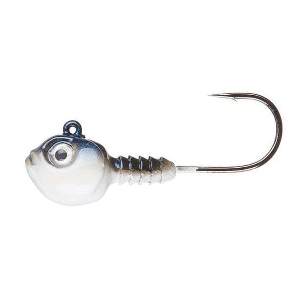 Dirty Jigs Matt Stefan Guppy Swimbait Jig Head 1/2 5/0 2pk Blue Shad