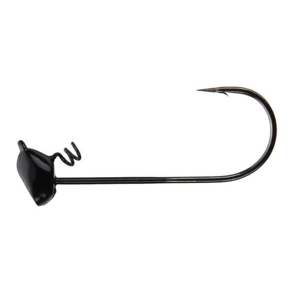 Dirty Jigs Stand Up Finesse Head 3pk-1/8oz-Black-