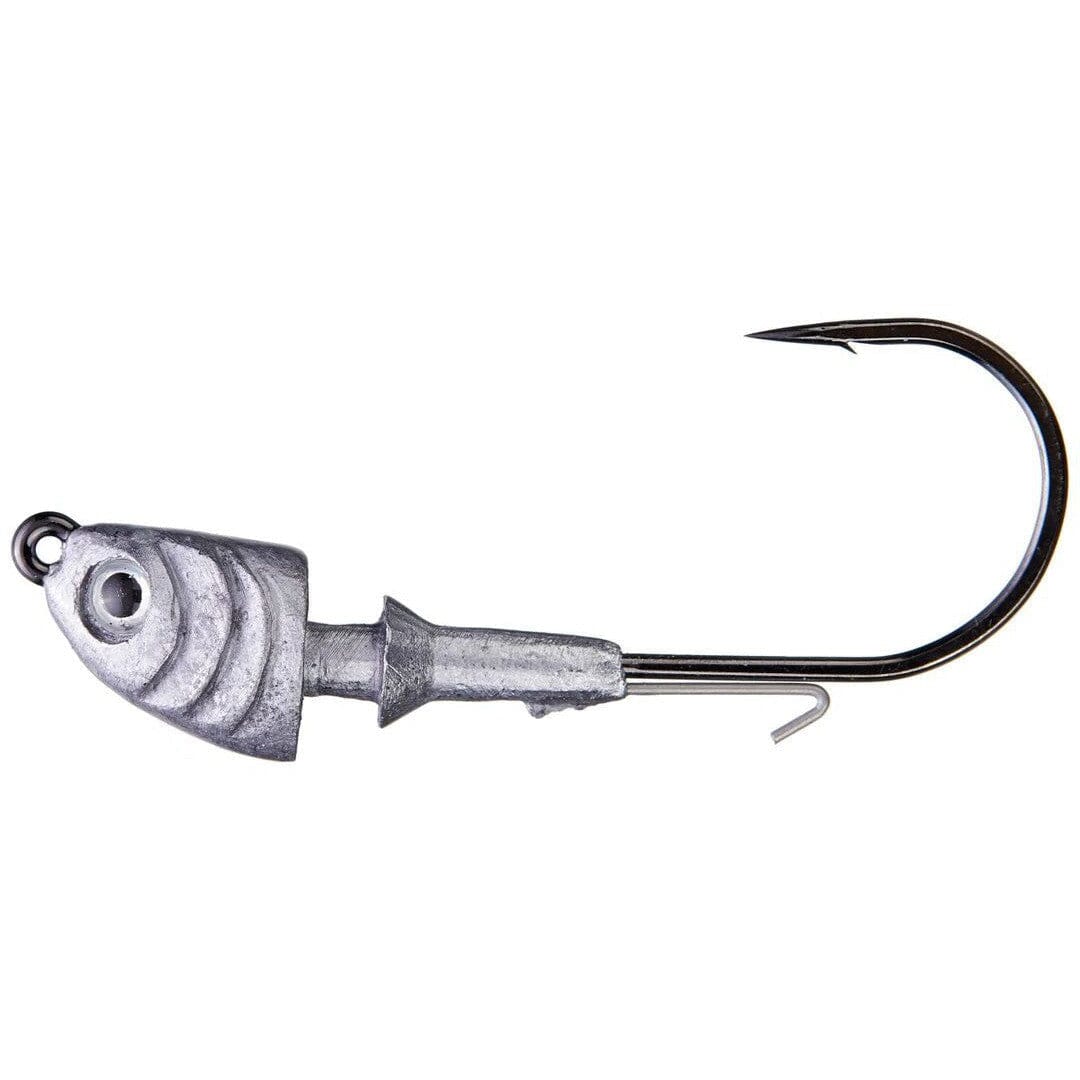 Dirty Jigs Tactical Bassin Finesse Swimbait Jig Head-3/16 2/0 3pk-Naked Shad-