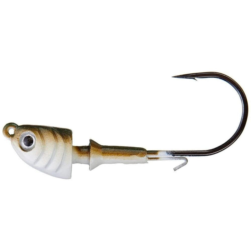 Dirty Jigs Tactical Bassin Finesse Swimbait Jig Head 1/4 2/0 3pk Tennessee Shad 