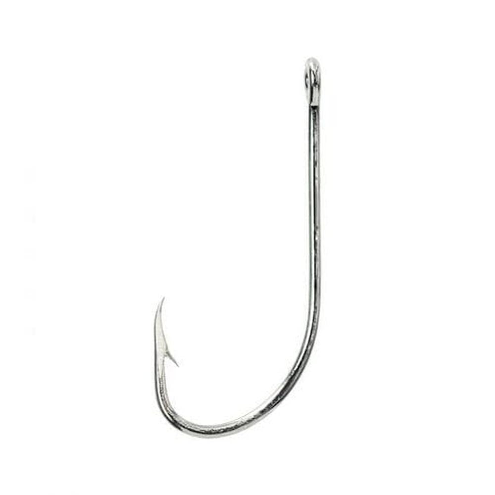 Eagle Claw Plain Shank Nickel 085AH 